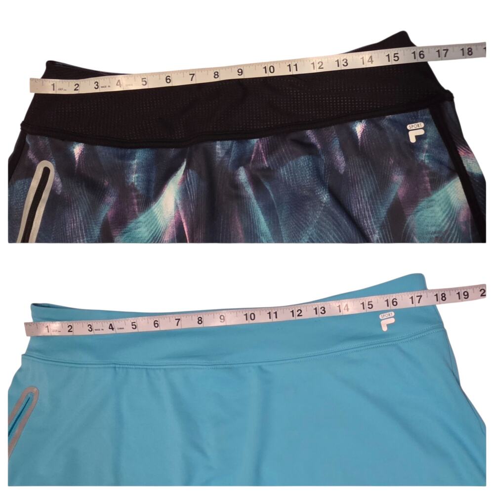 Fila Sport Skorts Set of Two Tennis, Pickleball, Golf, Athletic Skirts sz XL - Picture 5 of 12